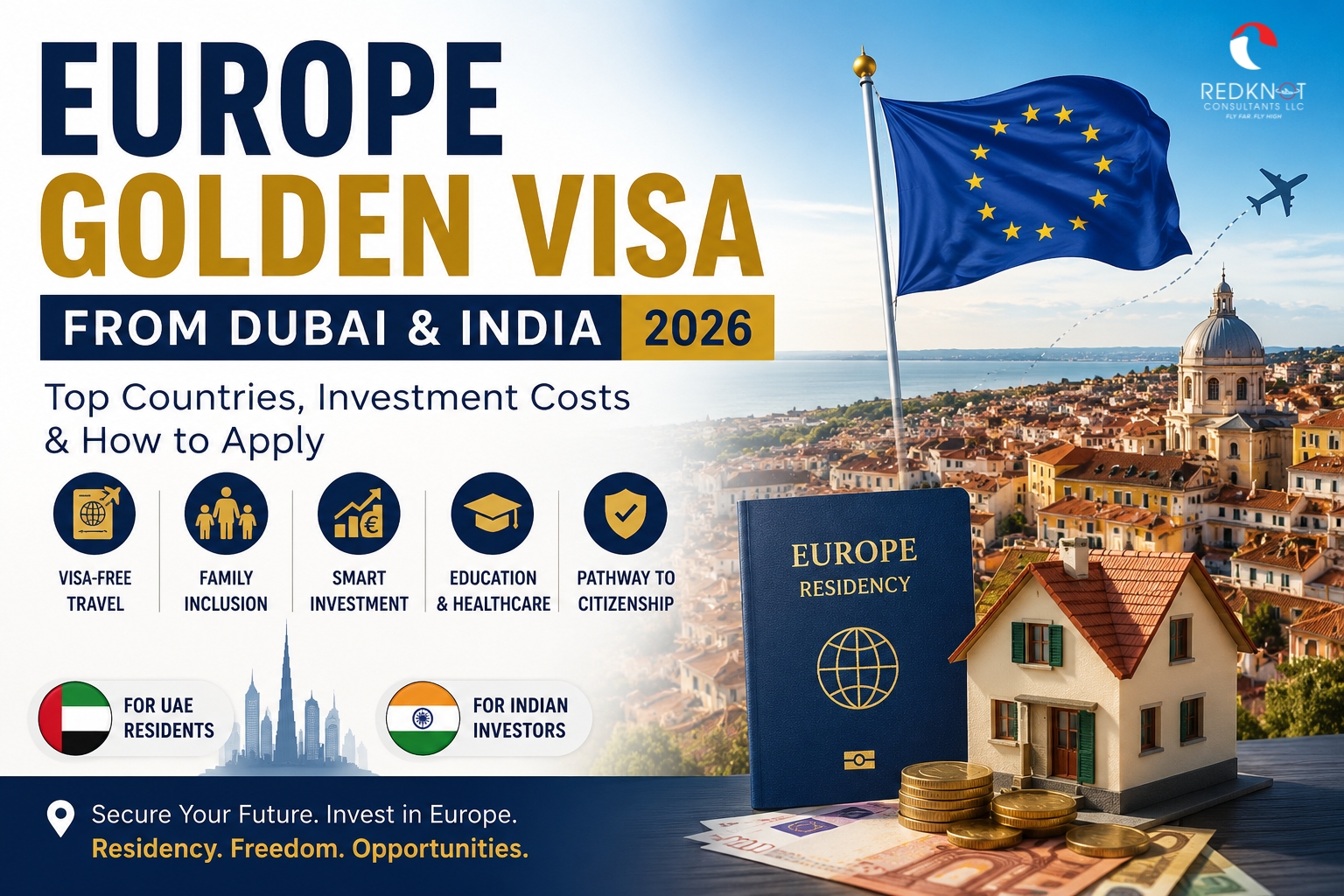 Europe Golden Visa from Dubai & India 2026
